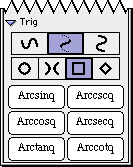 Trig Easy Buttons - Inverse Square Functions